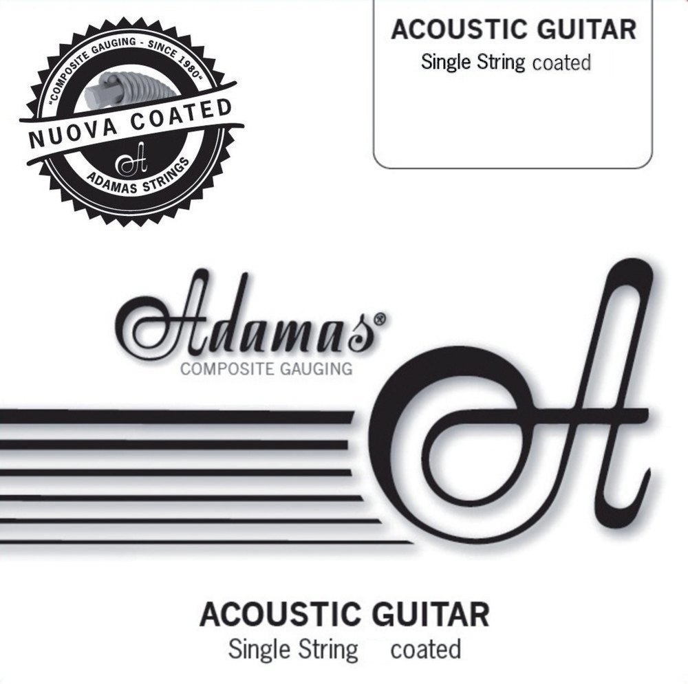 Adamas Cordes individuelles acoustiques coated Phosphor Bronze wound .042"/1,06mm | wound