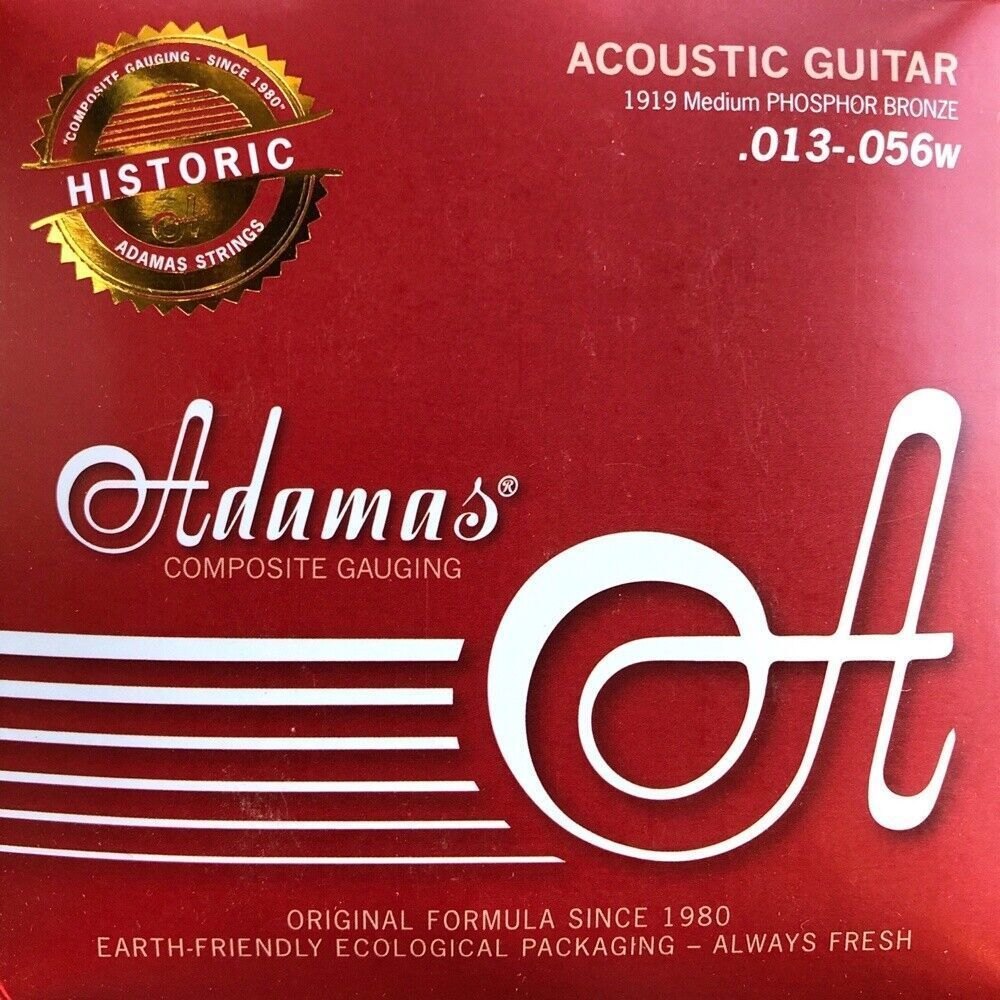 Adamas Corde chitarra acustica Phosphor Bronze Medium .013-.056 | 1919