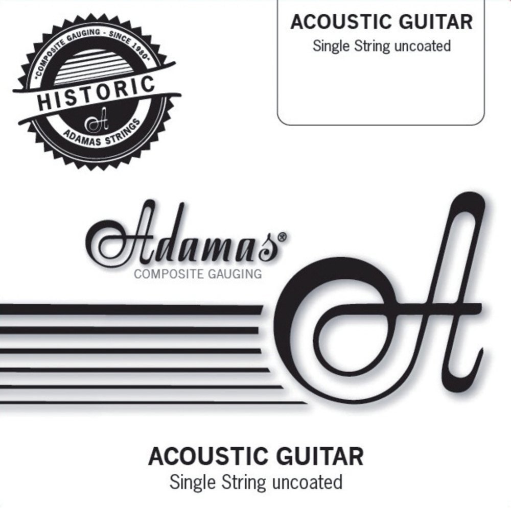 Adamas Corde individuelle acoustique plain acier .014"/0,36mm | plain