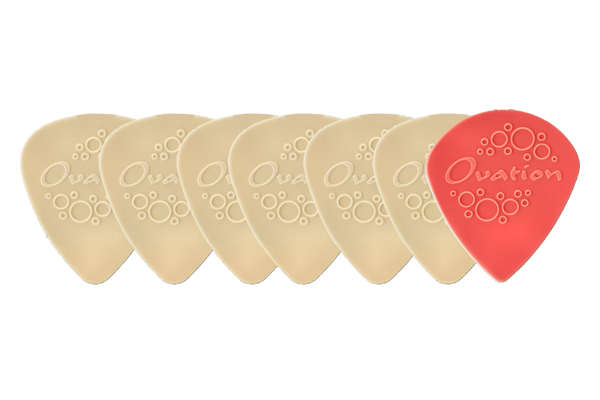 Ovation Diamond Picks Púa de Nylon Estándar 351 0,46 mm | dry sand