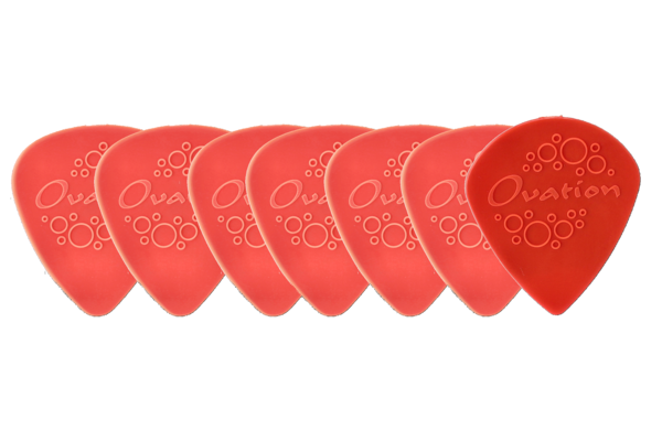 Ovation Diamond Picks Púa de Nylon Estándar 351 0,60 mm | coral red