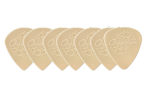 Ovation Ovation Pick Grip Púas Nylon Punta Afilada 0,46 mm | dry sand
