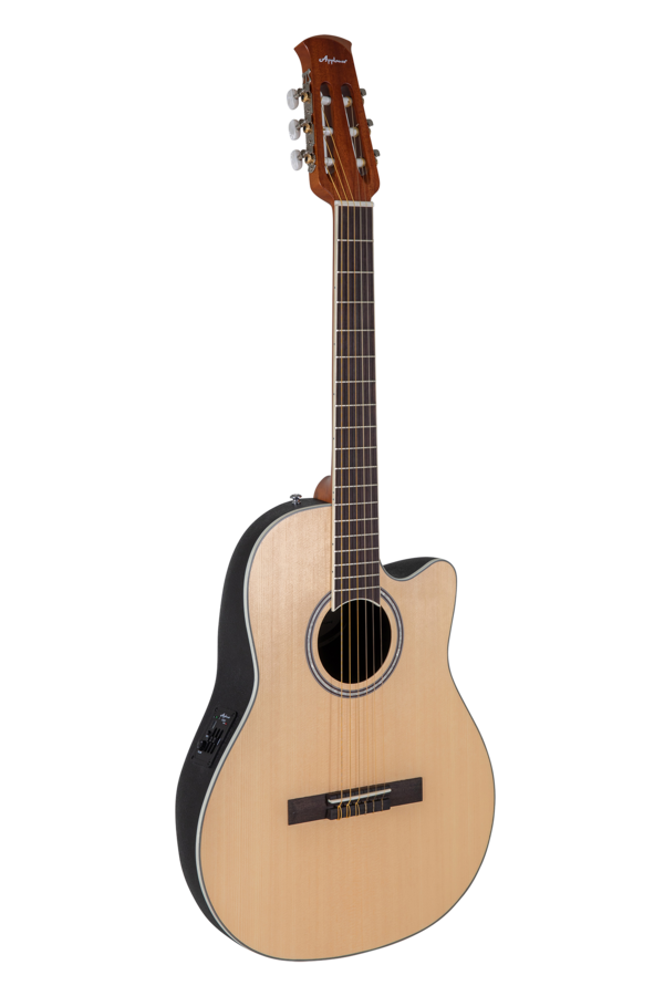 Applause Traditional AB24C Mid Cutaway Nylon épicéa Natural Satin | AB24CS-4S