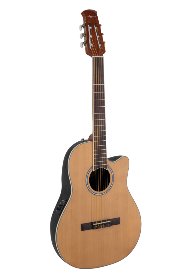 Applause Traditional AB24C Mid Cutaway Nylon cèdre Natural Satin | AB24CC-4S
