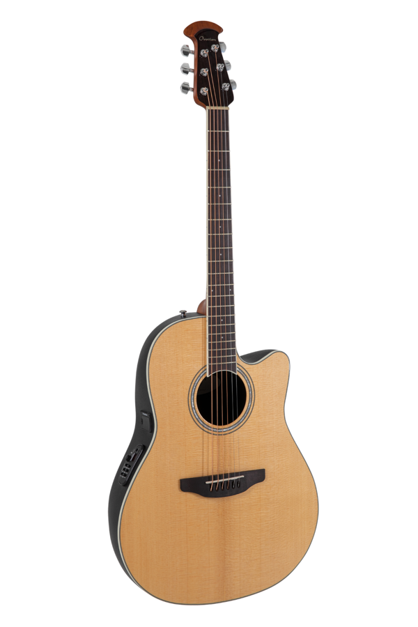 Ovation Celebrity Traditional CS24 Mid Cutaway Natural | CS24-4-G