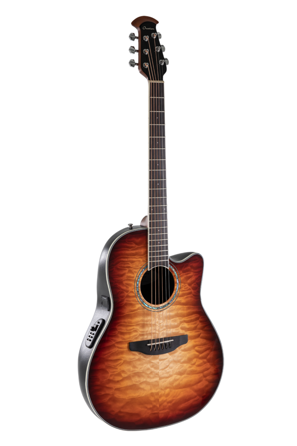 Ovation Celebrity Traditional Plus CS24X Mid Cutaway Cognac Burst Gloss | CS24X-7C-G