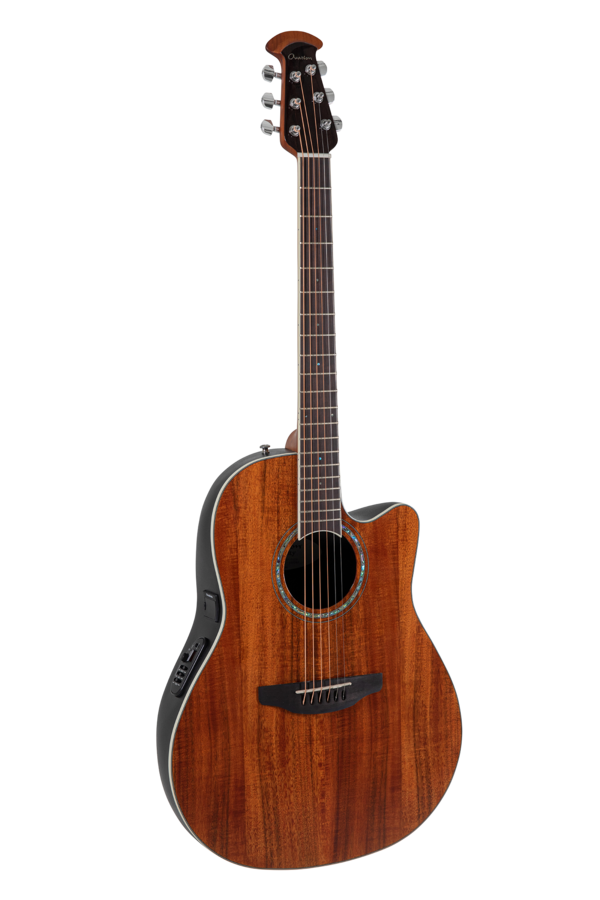 Ovation Celebrity Traditional Plus CS24P Mid Cutaway Figured Koa | CS24P-FKOA-G