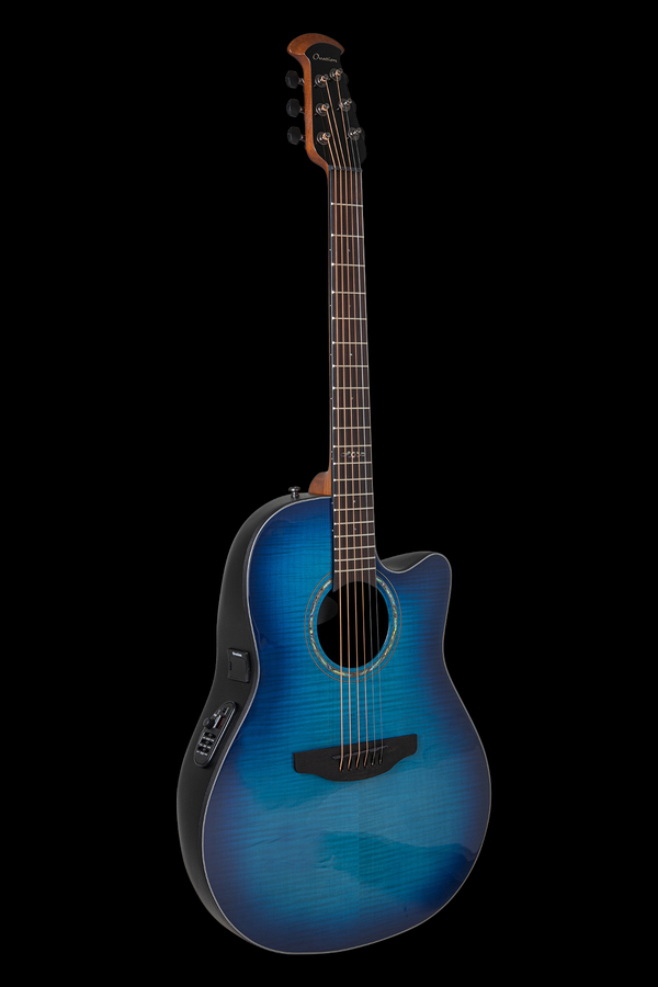 Ovation Celebrity Trad Plus Ltd 2024 Blue Flamed Maple | CS24P-BLFL-G