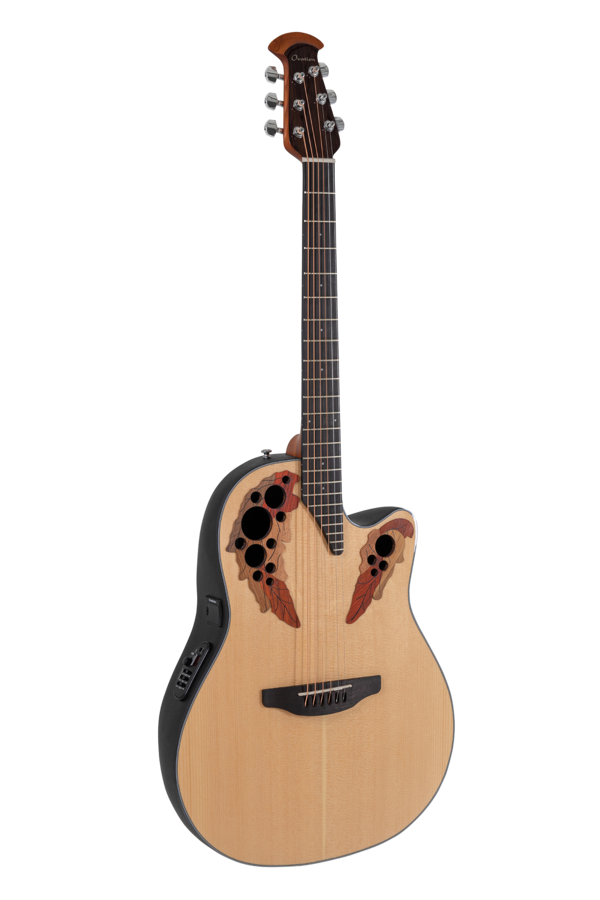 Ovation Celebrity Elite CE44 Mid Cutaway Natural | CE44-4-G