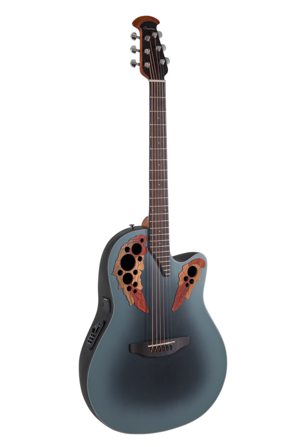 Ovation Celebrity Elite CE44 Mid Cutaway Reverse Blue Burst | CE44-RBB-G