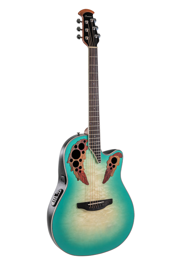 Ovation Celebrity Elite Plus CE44X Mid Cutaway Mintburst | CE44X-9B-G