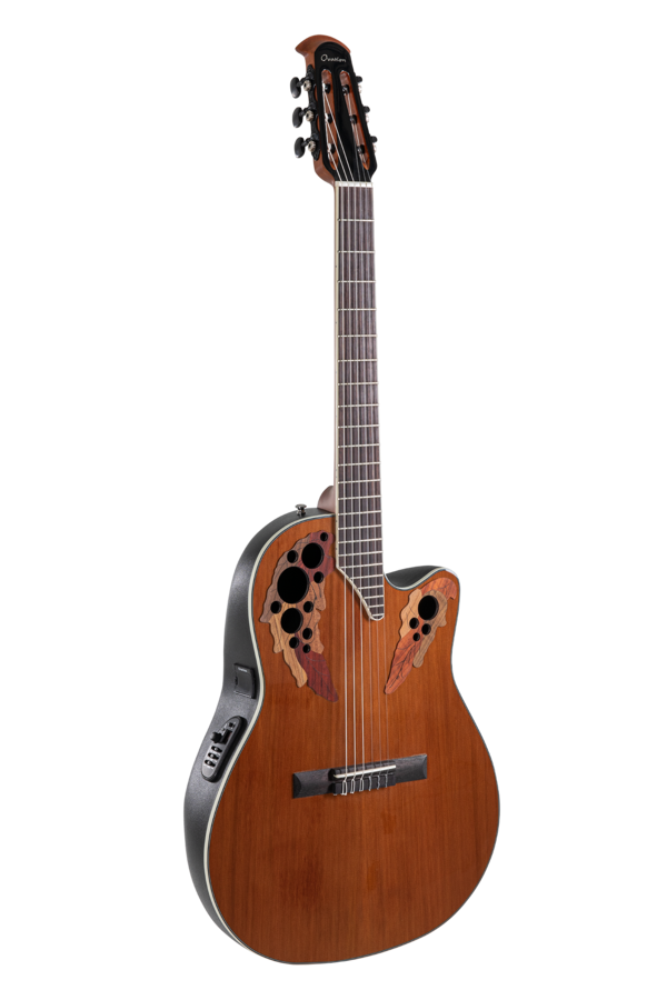 Ovation Celebrity Elite CE44C Nylon Cedar Natural Brillante | CE44C-4A-G