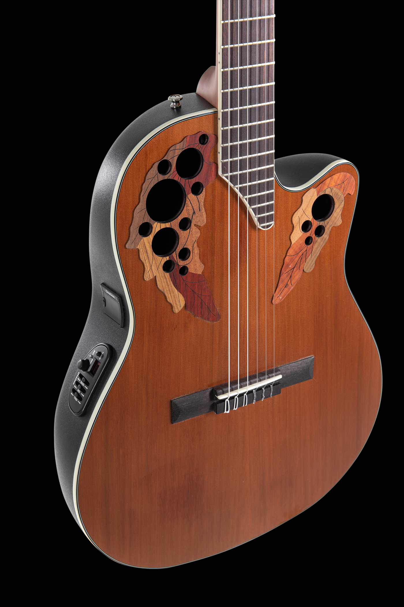 Ovation E-Acoustic classical guitar Celebrity MS Classic Nylon
