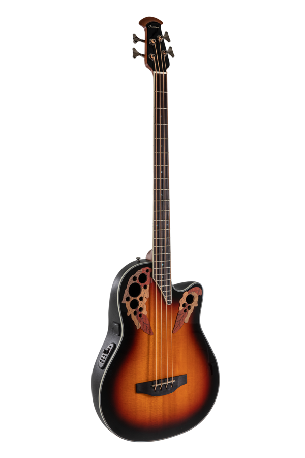 Ovation Celebrity Elite CEB44 Mid Cutaway 4 cordes New England Burst | CEB44-1N-G