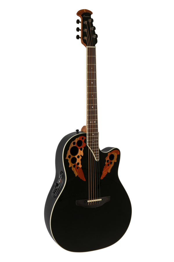 Ovation Pro Series Standard Elite 2778AX Deep Contour Black | 2778AX-5-G