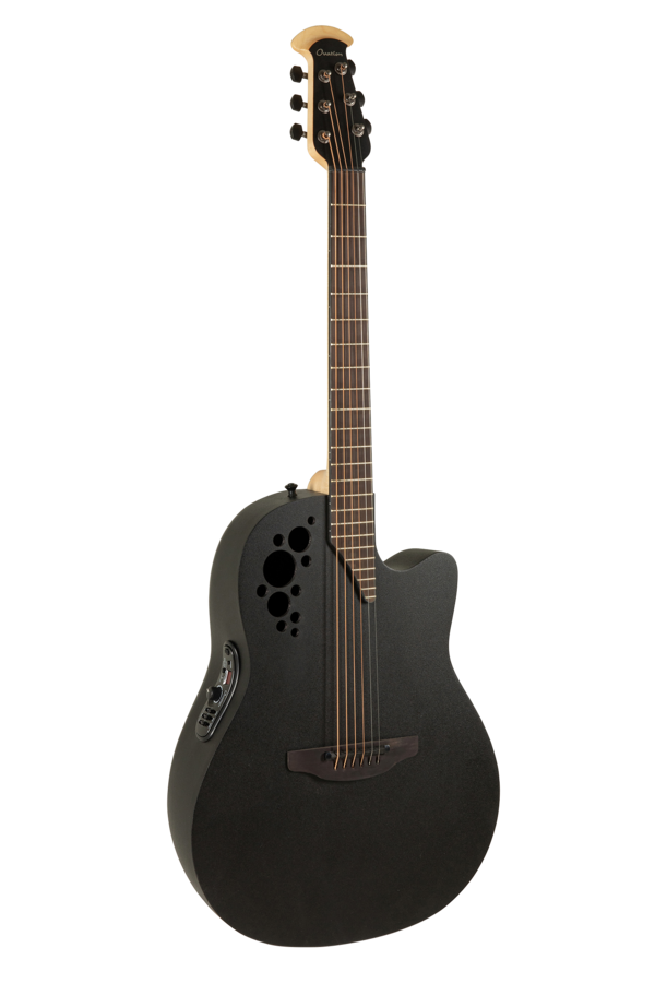 Ovation Pro Series Elite 2078TX Deep Contour Black Textured | 2078TX-5-G