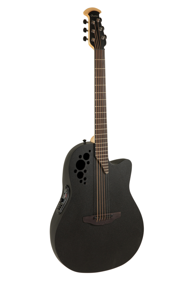 Ovation Pro Series Elite 1778TX Mid Cutaway Black Textured | 1778TX-5-G