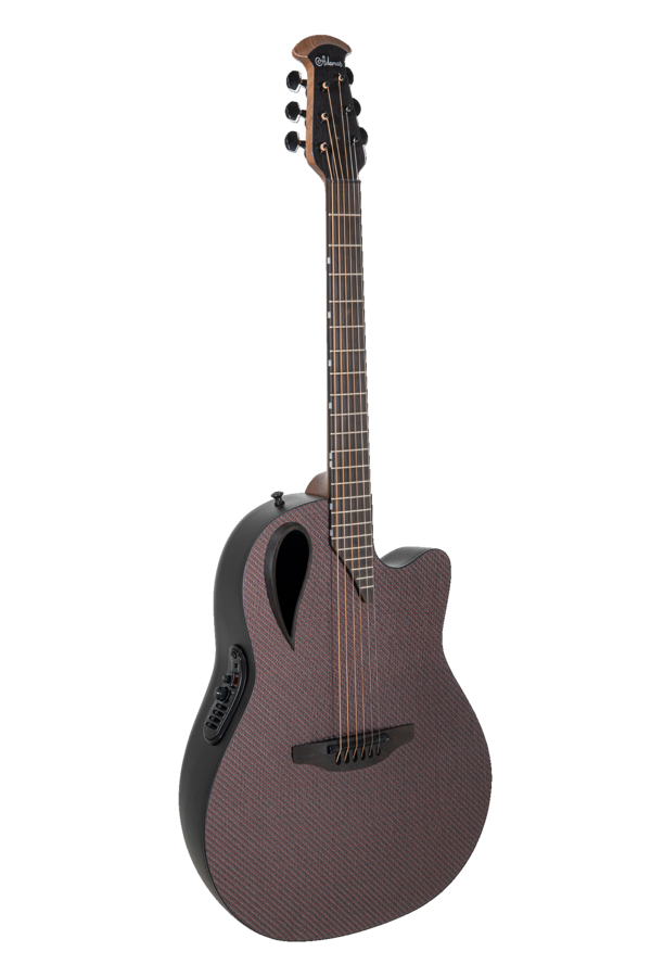 Adamas Guitare électro-acoustique  MD80-NWT Mid-Depth Contour Cutaway NTW Red Reflection | MD80-2R-G
